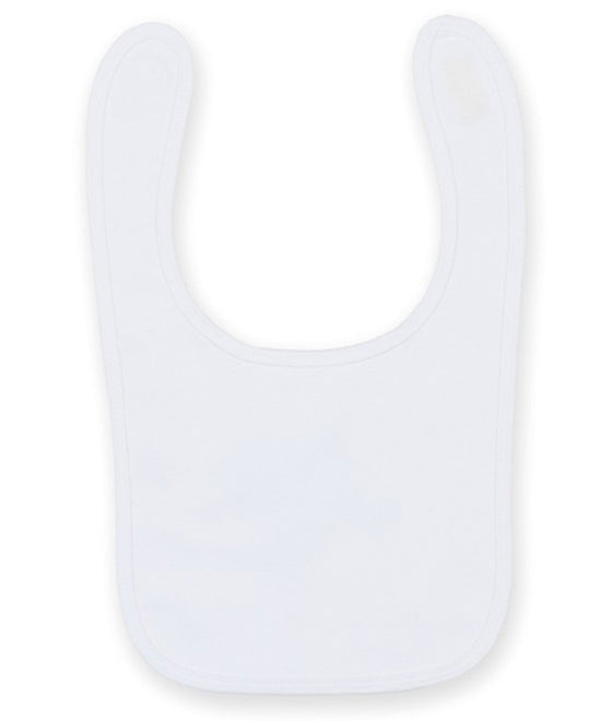 Plain and contrast bib