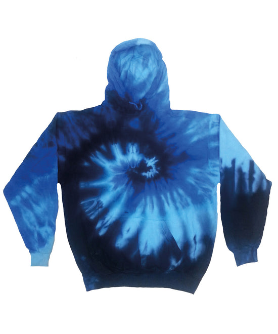 Rainbow tie-dye hoodie