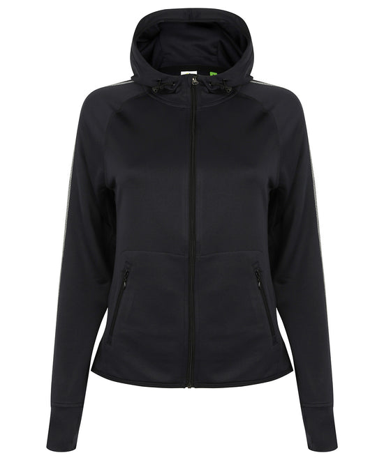 Women's hoodie with reflective tape