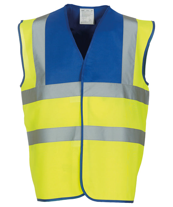 Hi-vis 2-band-and-braces waistcoat (HVW100)