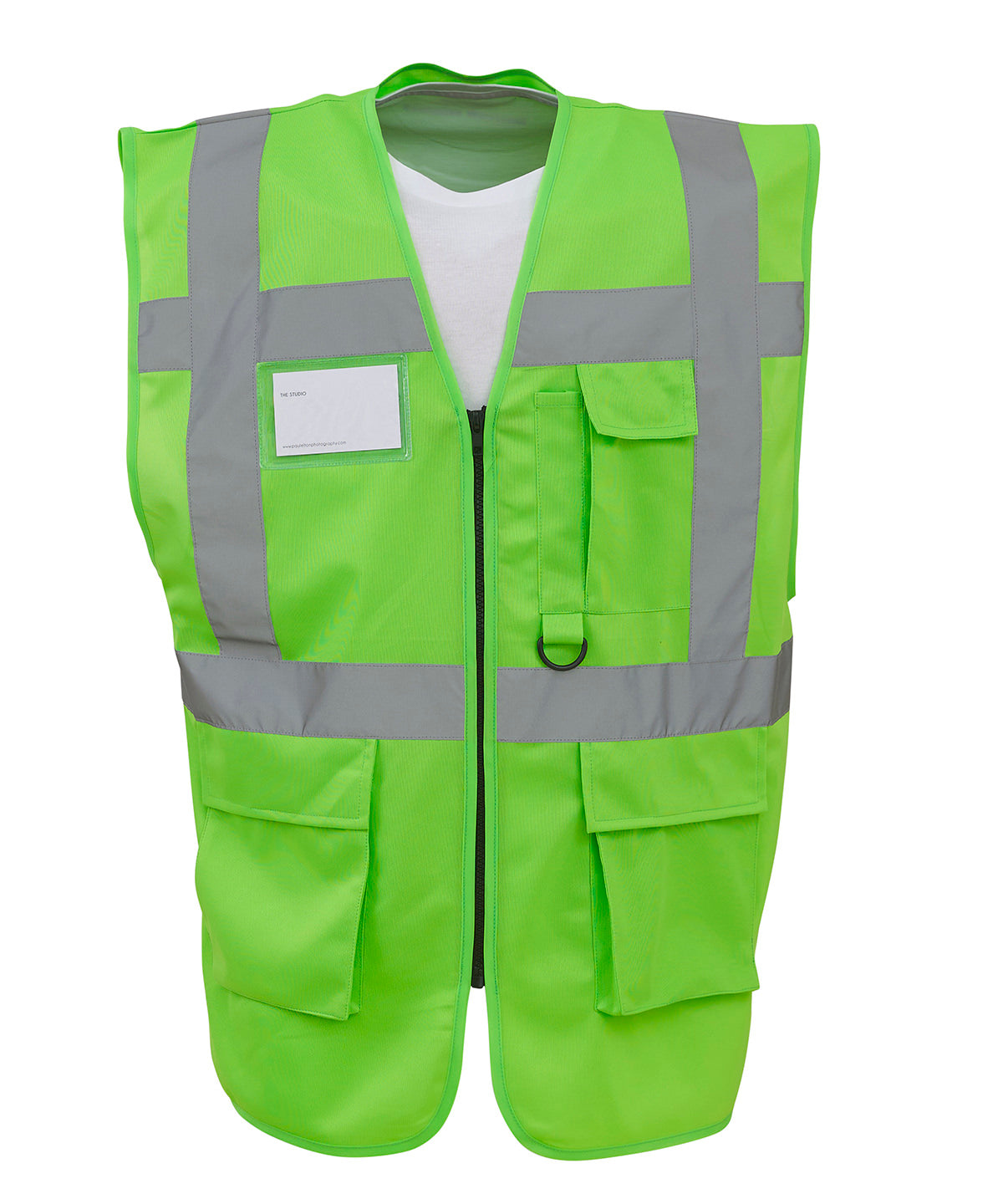 Multifunctional executive hi-vis waistcoat (HVW801)