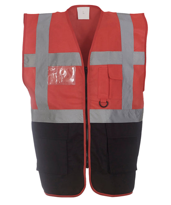 Multifunctional executive hi-vis waistcoat (HVW801)