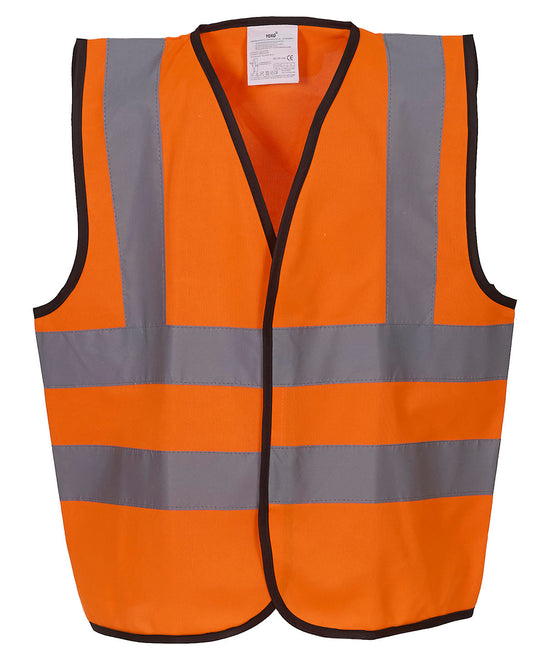 Kids hi-vis 2 b&b waistcoat (HVW100CH)