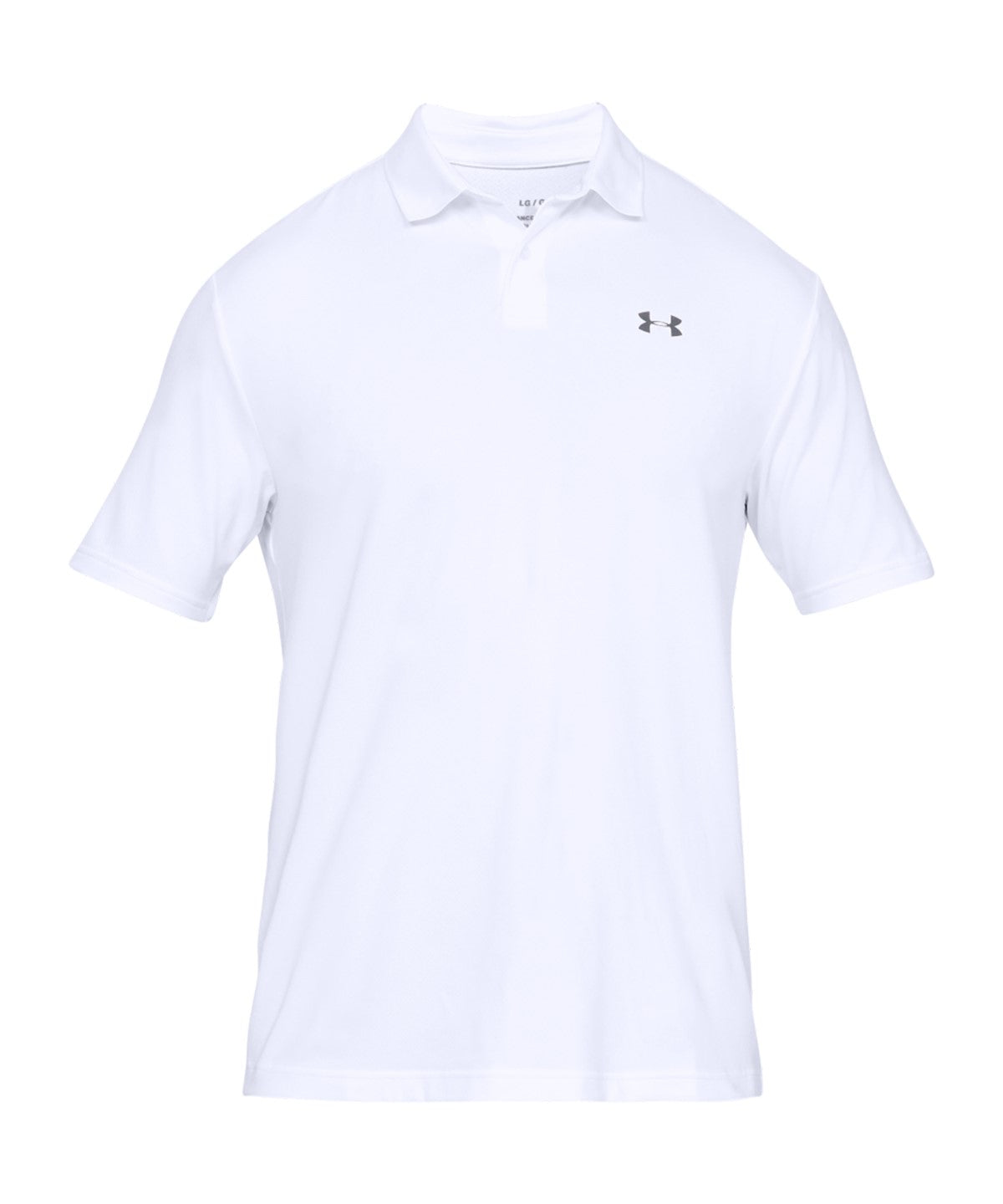 Performance polo textured