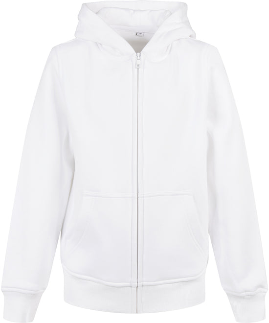 Organic kids basic zip hoodie