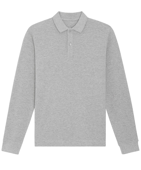 Prepster long sleeve unisex polo (STPU332)