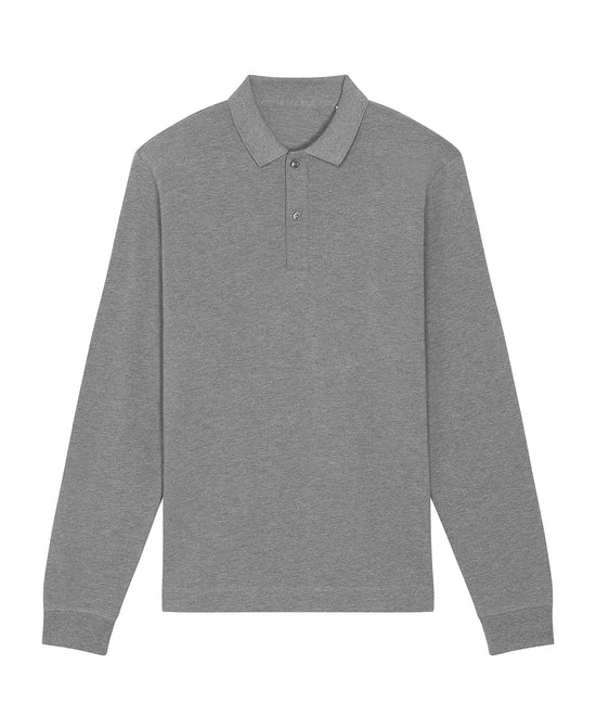 Prepster long sleeve unisex polo (STPU332)