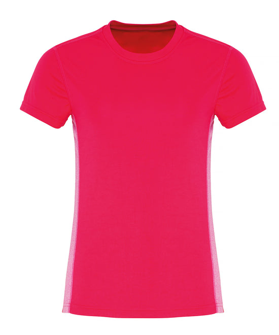Load image into Gallery viewer, Women&amp;#39;s TriDri® contrast panel performance t-shirt
