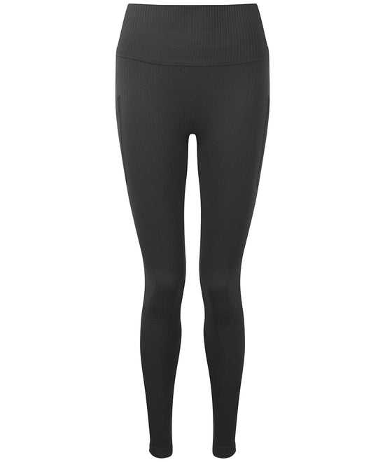 Women's TriDri® ribbed seamless 3D fit multi-sport leggings