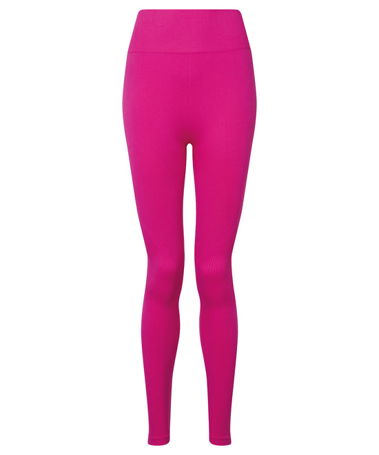 Women's TriDri® seamless '3D fit' multi-sport sculpt solid colour leggings