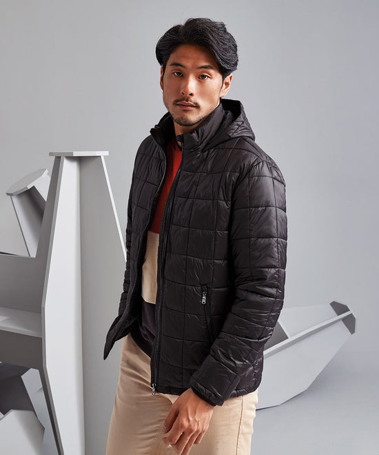 Laden Sie das Bild in den Galerie-Viewer, Box quilt hooded jacket
