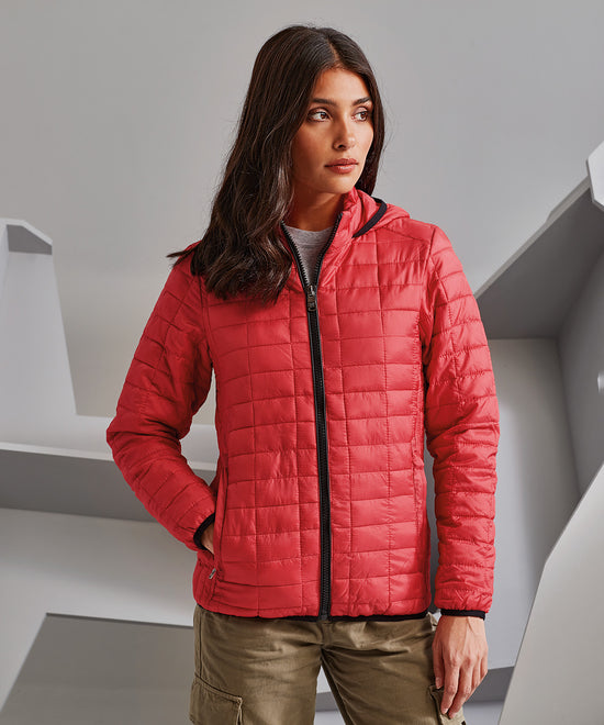 Laden Sie das Bild in den Galerie-Viewer, Women&amp;#39;s honeycomb hooded jacket
