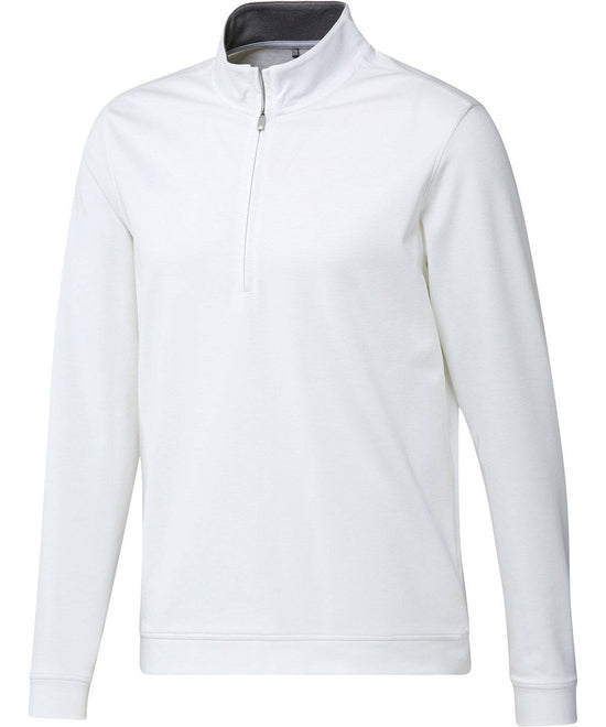 White - Elevated ¼-zip