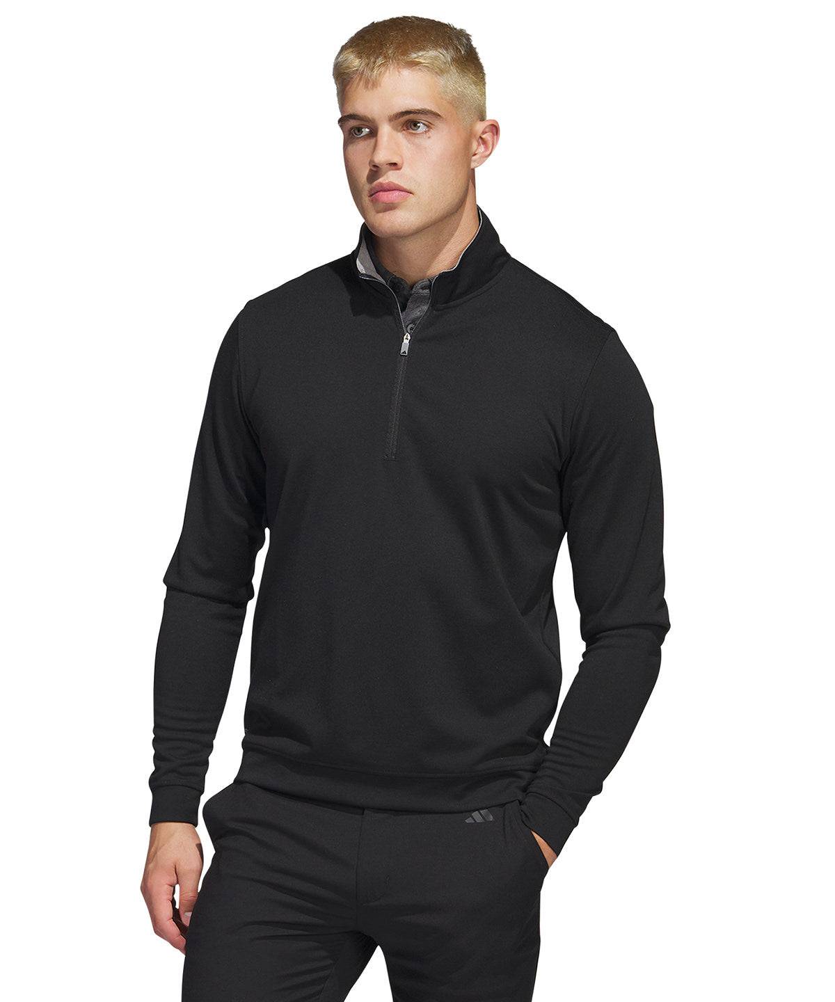 White - Elevated ¼-zip
