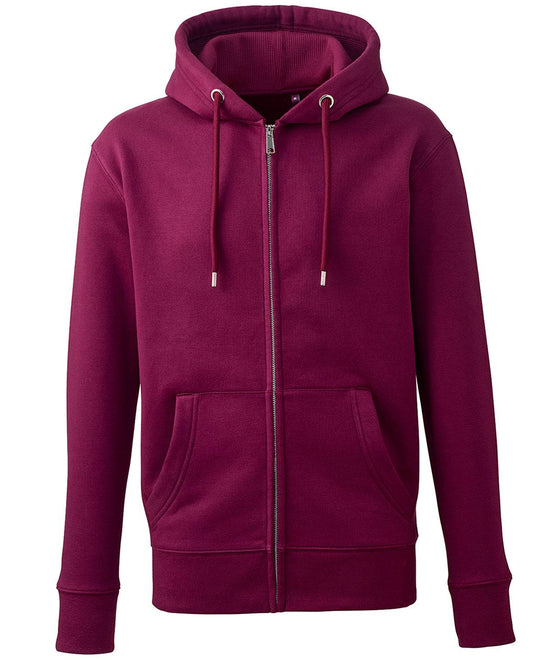 Burgundy - Men's Anthem full-zip hoodie