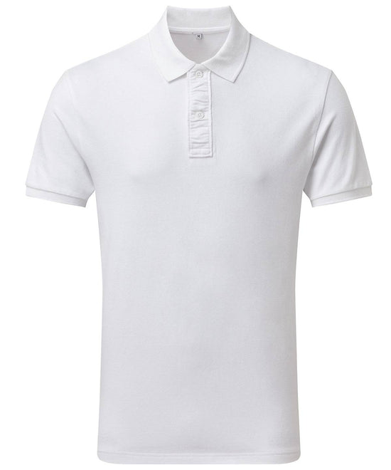 Load image into Gallery viewer, White - Men&amp;#39;s &amp;quot;infinity stretch&amp;quot; polo
