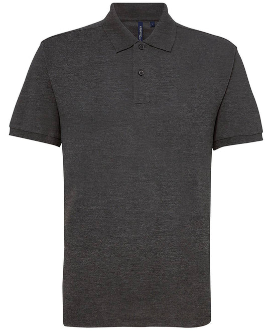 Load image into Gallery viewer, Charcoal* - Men’s polycotton blend polo

