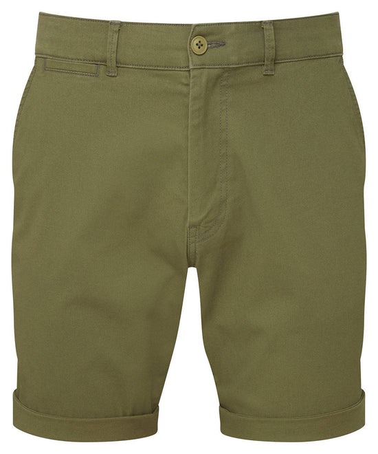 Load image into Gallery viewer, Olive - Men’s lightweight chino shorts
