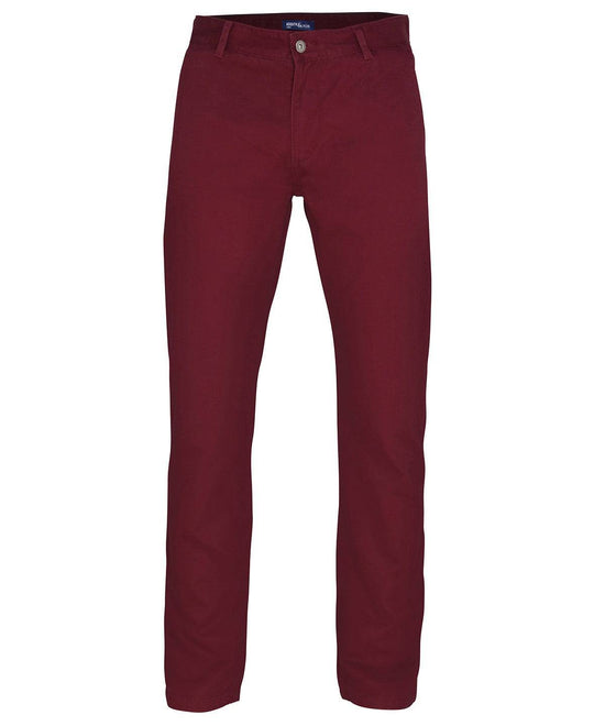 Load image into Gallery viewer, Burgundy - Men&amp;#39;s chinos
