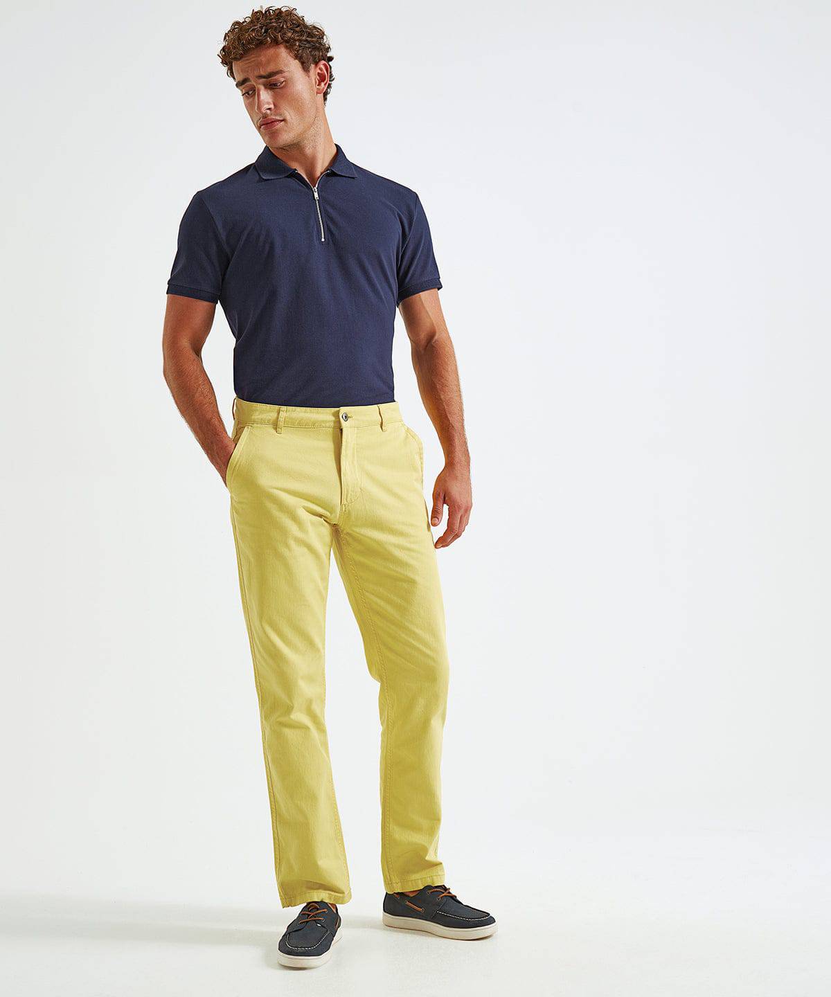 Burgundy - Men's chinos