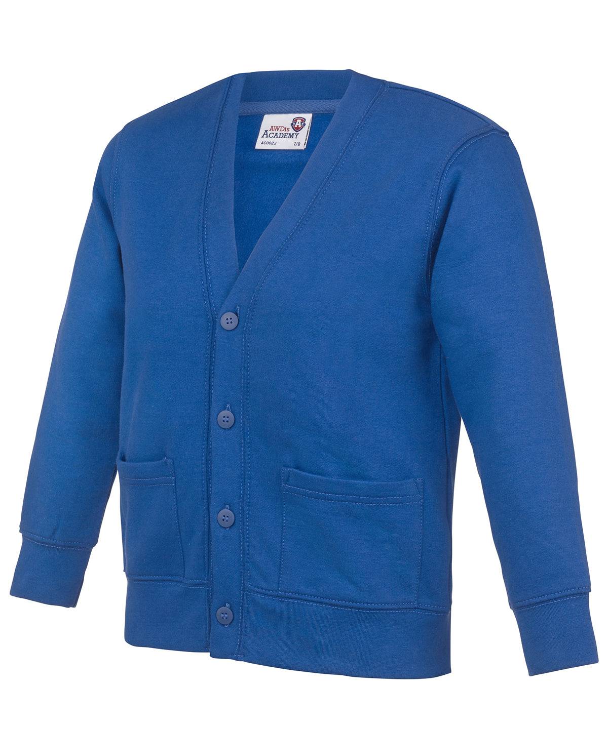 Academy Royal Blue - Kids Academy cardigan