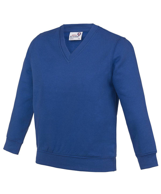 Academy Deep Royal - Kids Academy v-neck sweatshirt