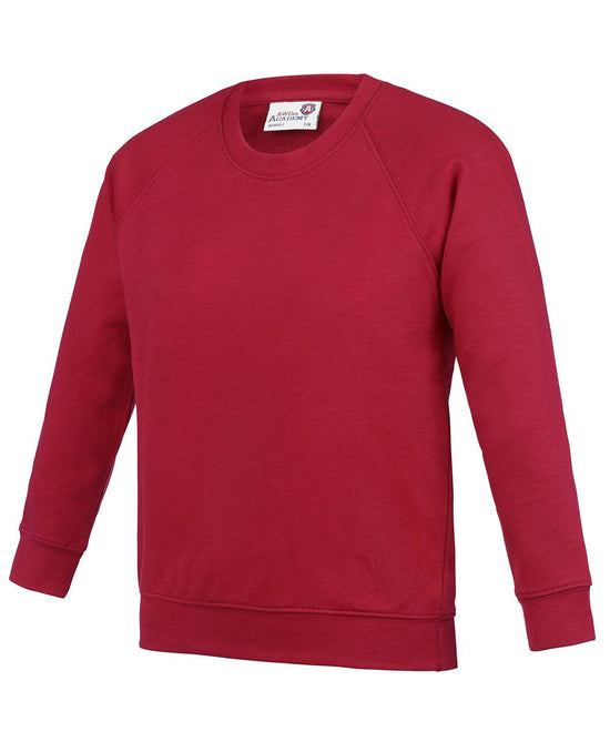 Academy Red - Kids Academy raglan sweatshirt