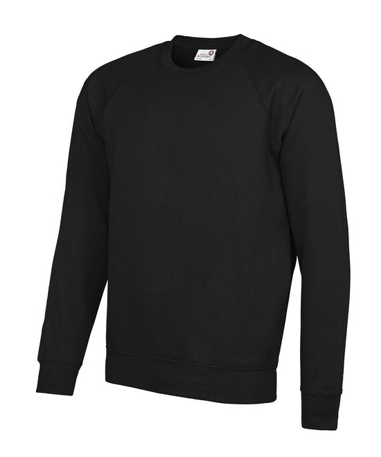 Academy Black - Senior Academy raglan sweatshirt