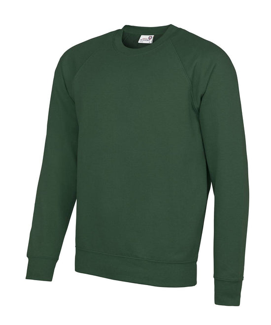 Academy Green - Senior Academy raglan sweatshirt
