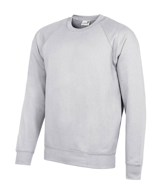 Academy Grey - Senior Academy raglan sweatshirt