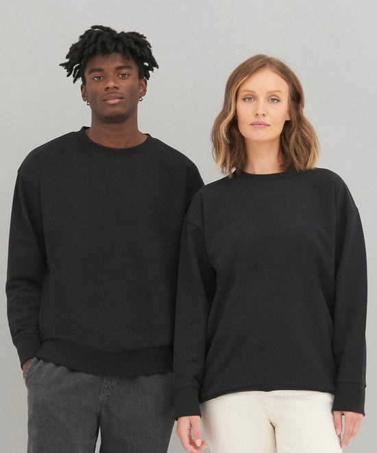 Noir - Sweat recyclé Crater