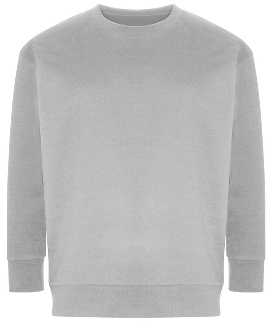 Heather Grey - Crater recycled sweatshirt