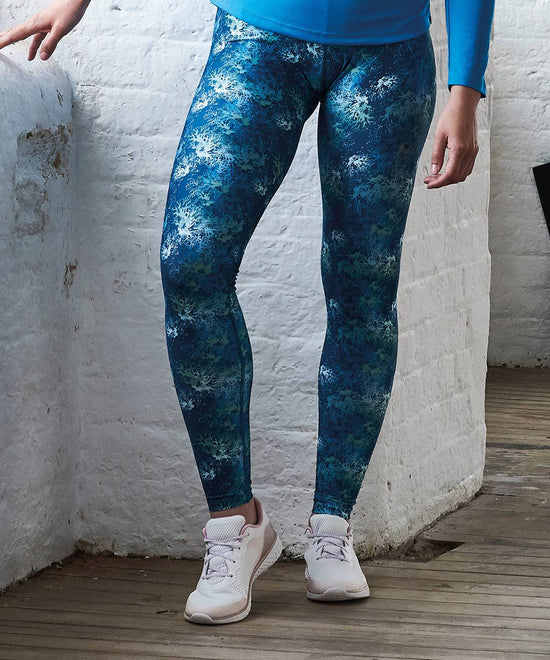 Charcoal Static - Women's cool printed legging