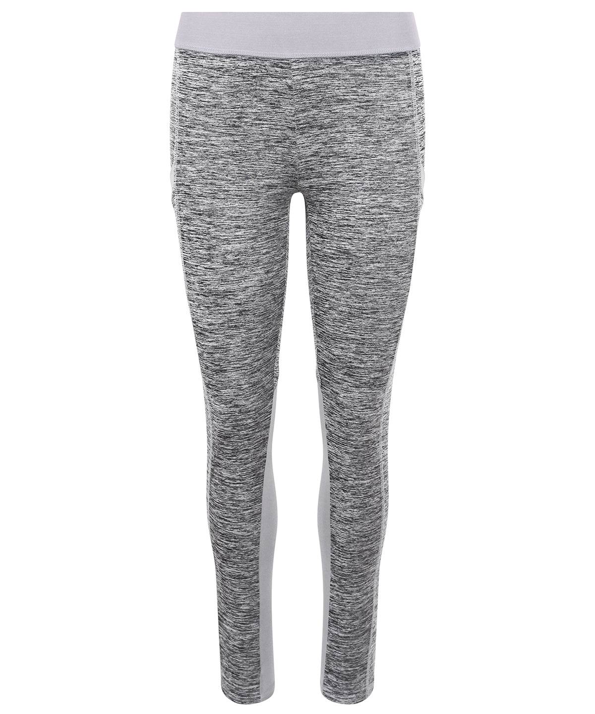 Grey Melange/Grey - Women's cool dynamic leggings