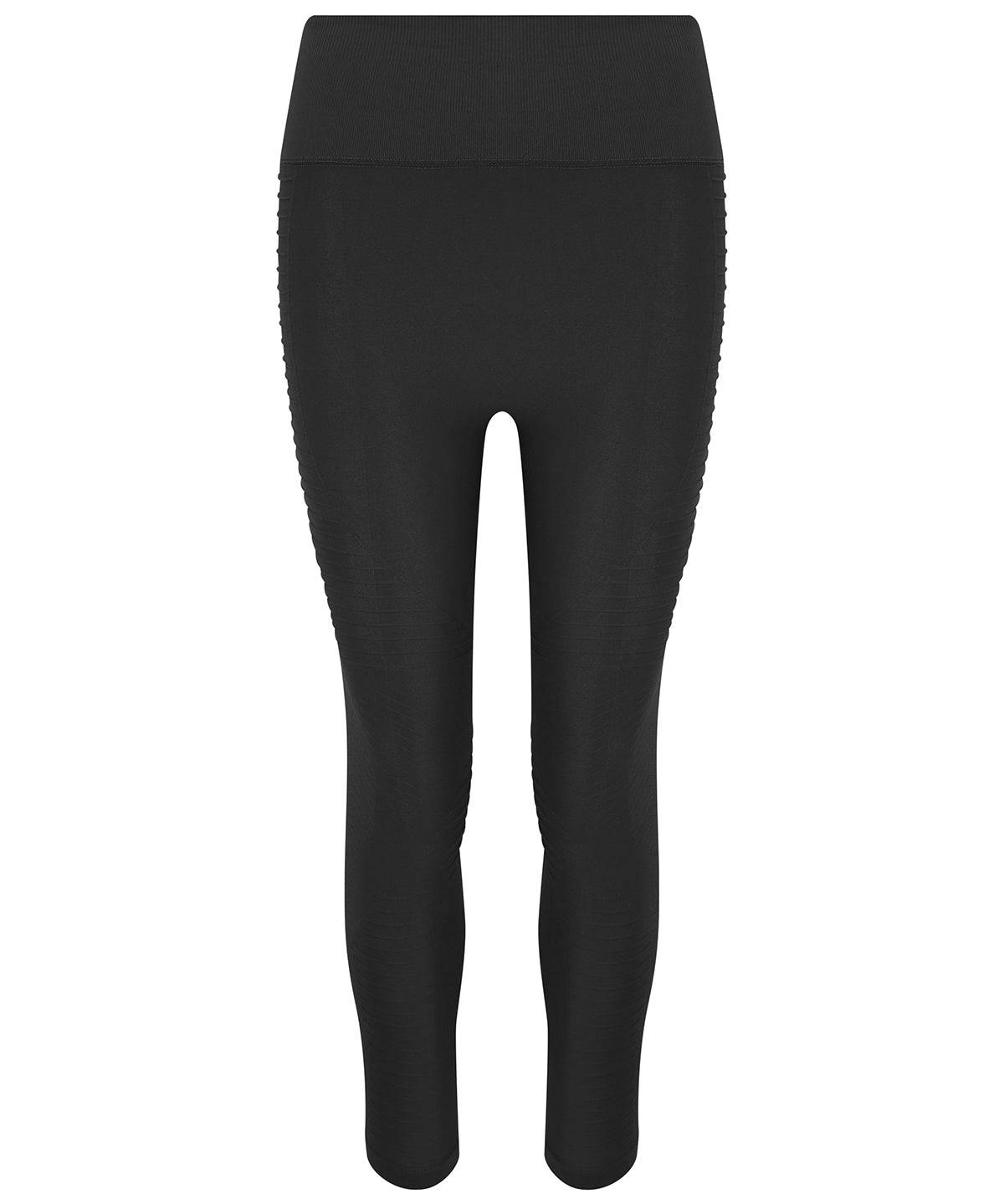 Jet Black - Women's cool seamless leggings