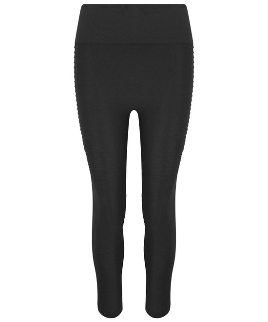 Jet Black - Women's cool seamless leggings