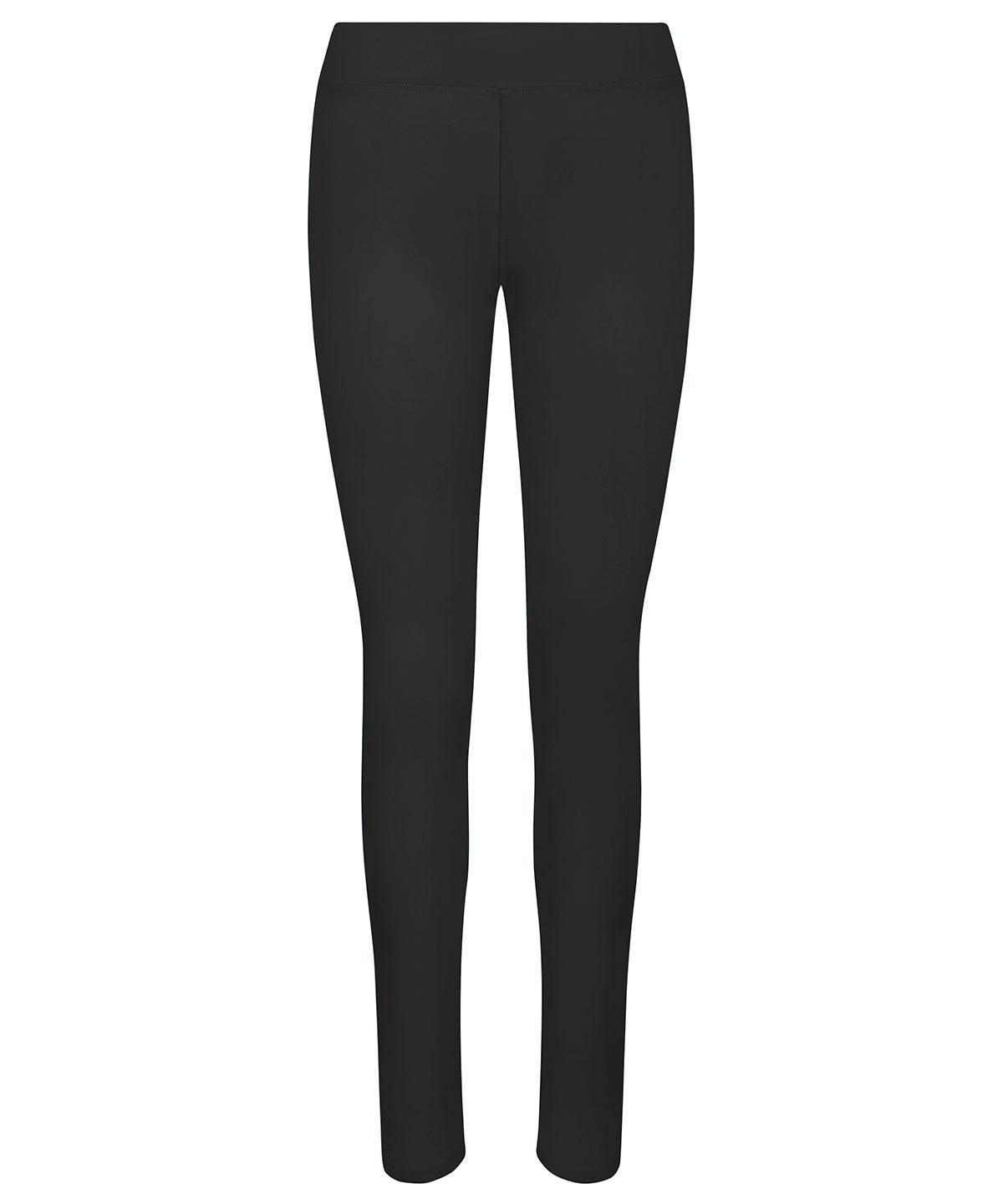 Jet Black - Women's cool workout leggings