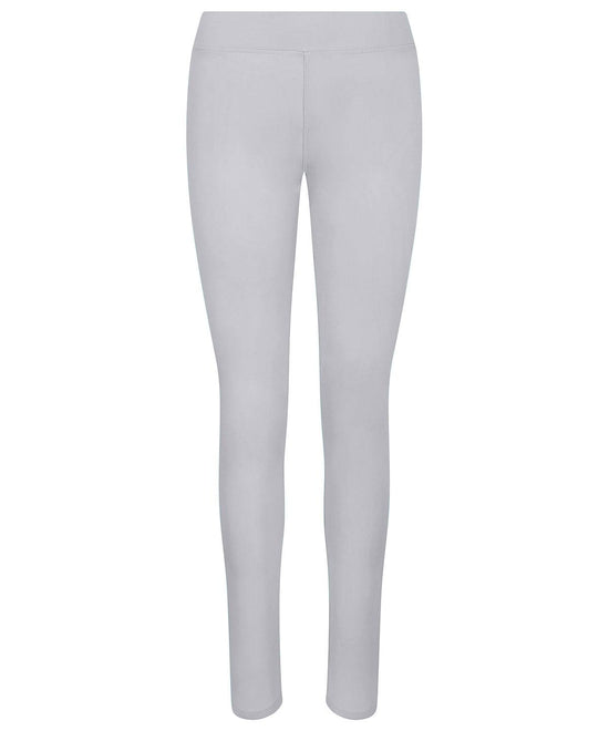 Silver Grey - Women's cool workout leggings