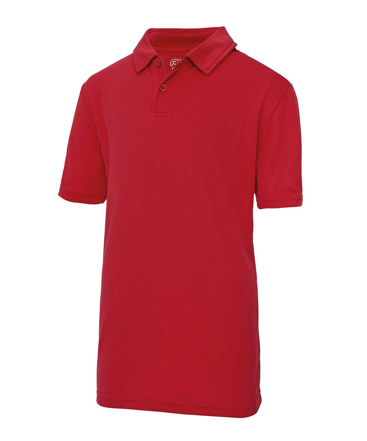 Fire Red - Kids cool polo