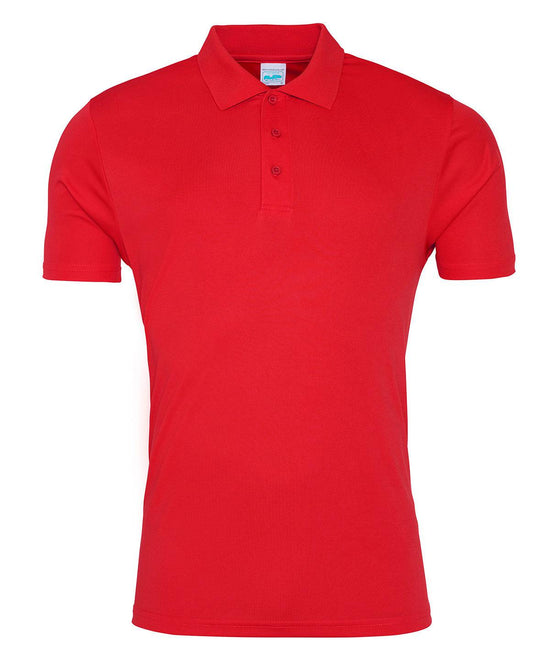 Fire Red - Cool smooth polo