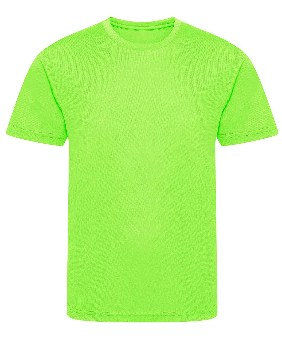 Electric Green - Kids recycled cool T