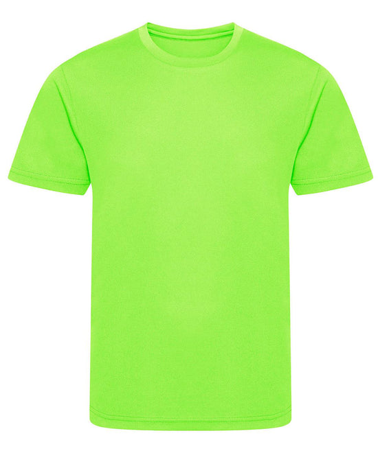 Electric Green - Kids recycled cool T