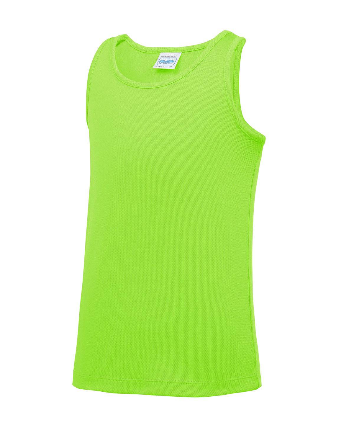 Electric Green - Kids cool vest