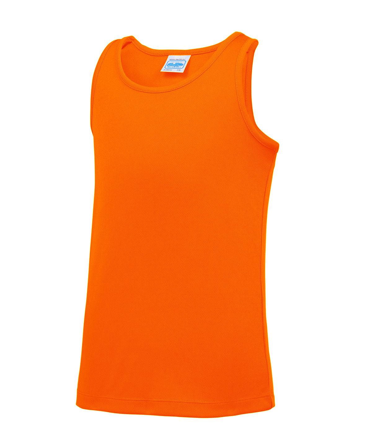 Electric Orange - Kids cool vest