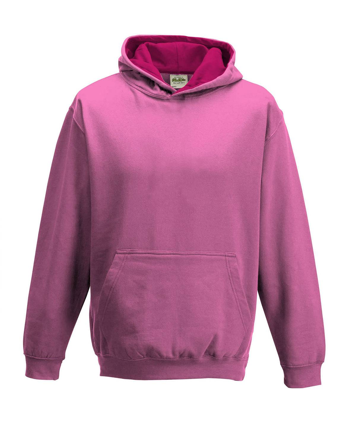 CandyflossPink/HotPink - Kids varsity hoodie