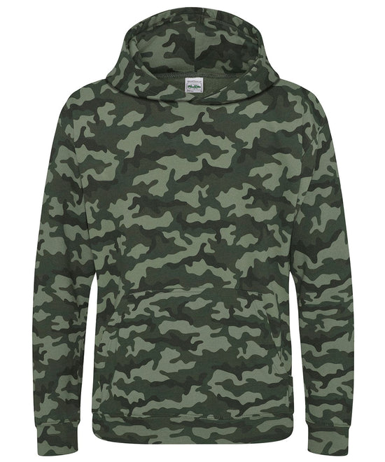 Green Camo - Kids camo hoodie