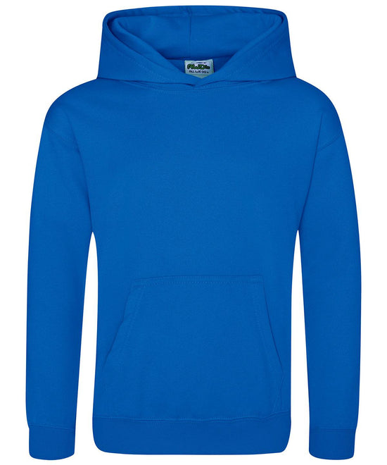 Royal Blue - Kids sports polyester hoodie