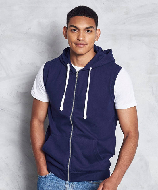 Oxford Navy - Sleeveless zoodie