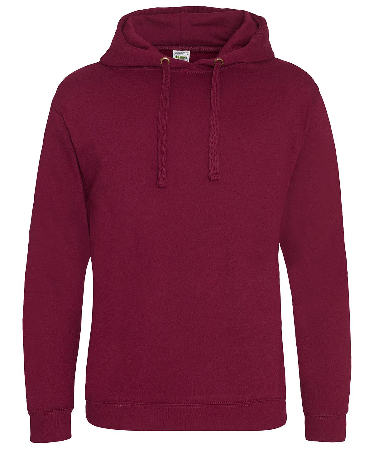 Burgundy - Epic print hoodie