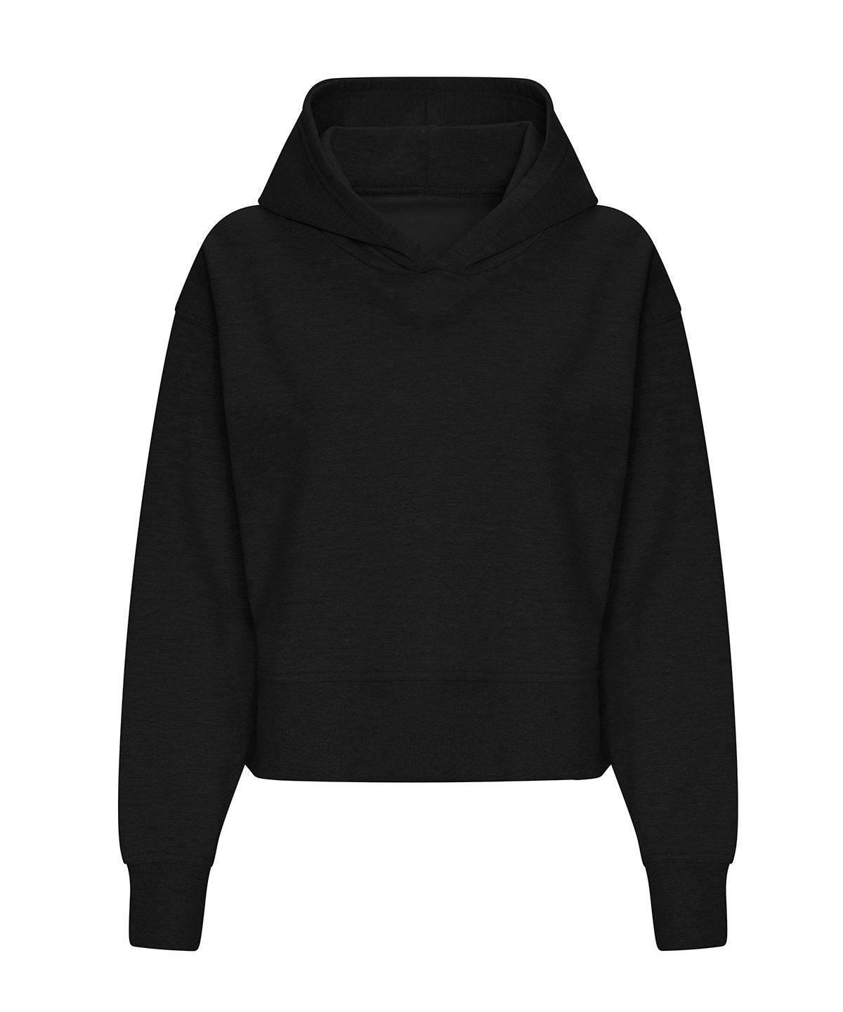 Deep Black - Women’s relaxed hoodie